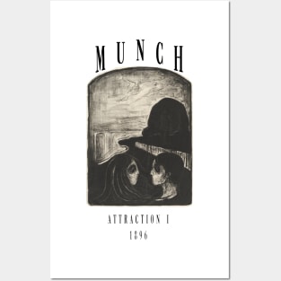 Munch art painting for dark souls lovers Posters and Art